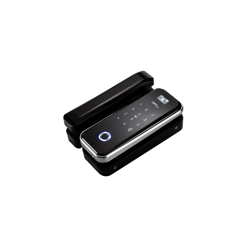 ZKTeco GL300W Беспроводной замок для стеклянных дверей с функцией Wi-Fi (Finger-ID + Mifare)