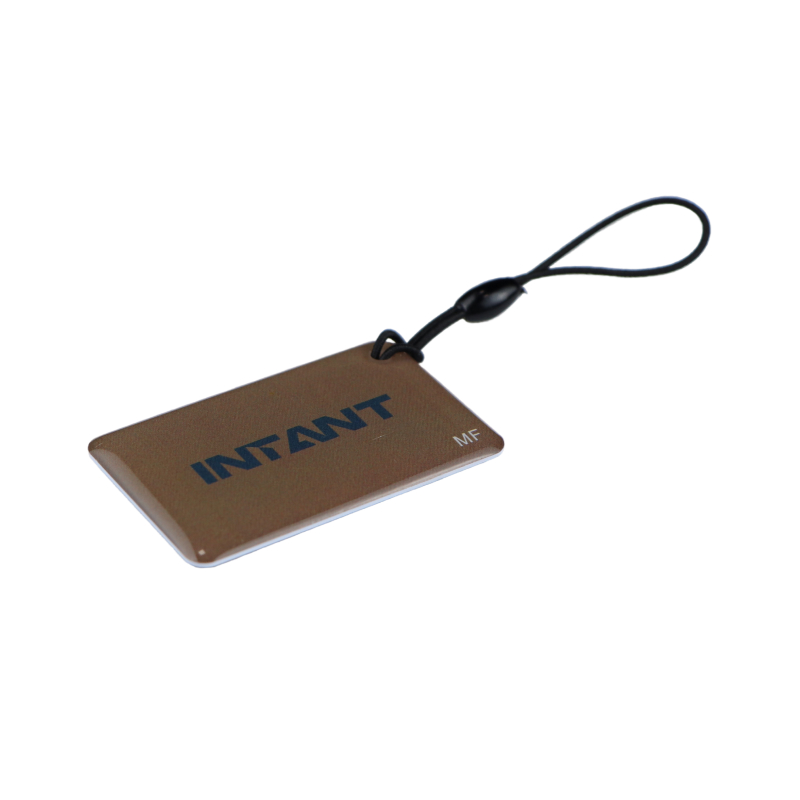 TD-KEYFOB012-MF RFID-брелок из эпоксидной смолы, водонепроницаемый (коричневый) Mifare