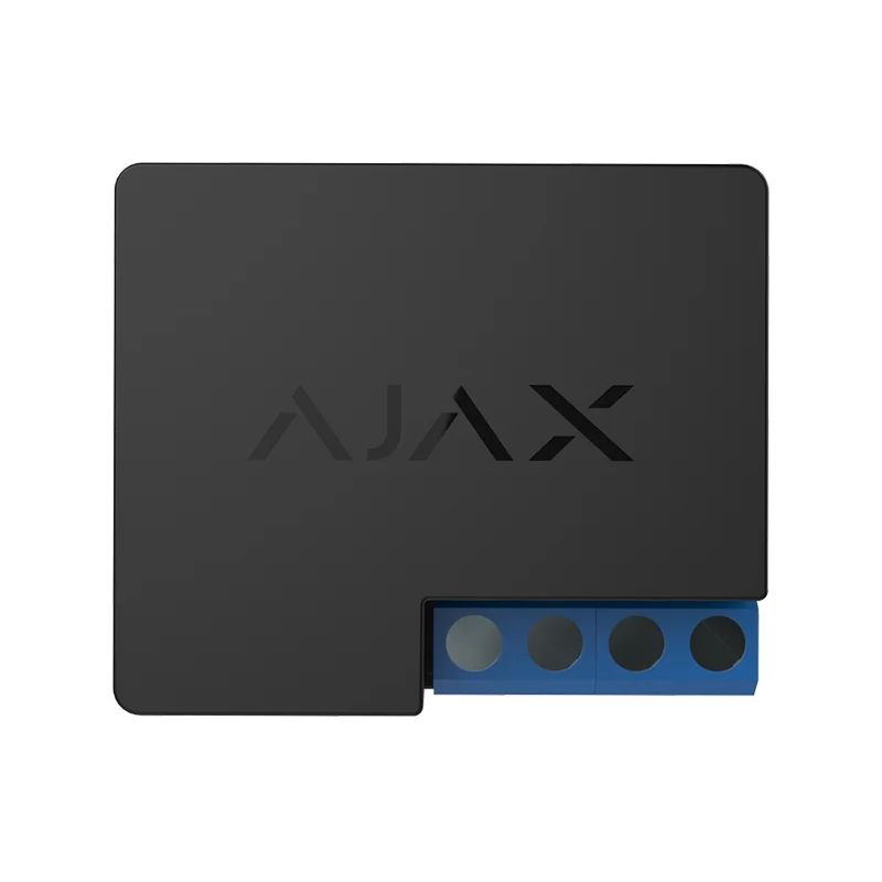 Ajax UA WallSwitch black Реле для дистанционного управления бытовыми приборами