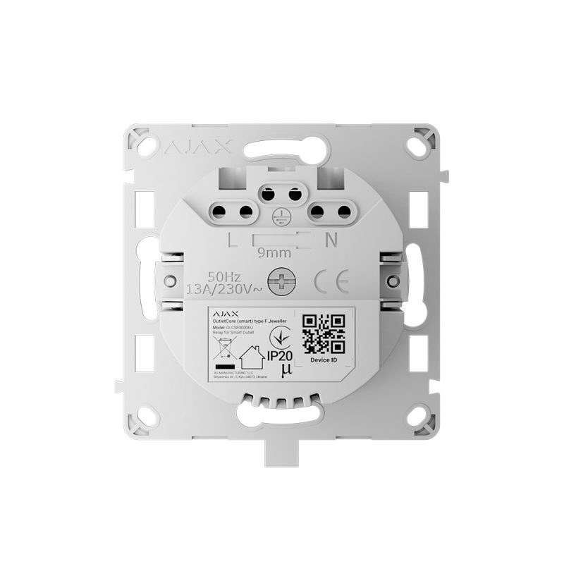 Ajax OutletCore (smart) Реле управления розеткой