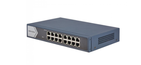 Коммутатор DS-3E0116R-O  LAN 16×RJ45 10M/100Мбит/с