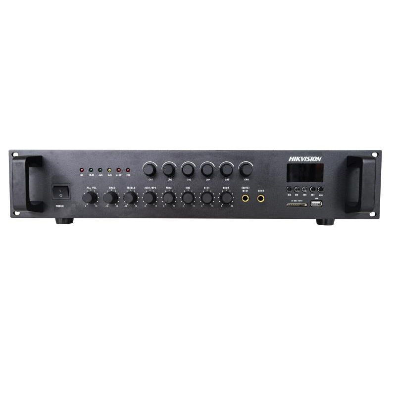 Hikvision DS-QAE0A120G1-VB6 Аналоговый усилитель 120 Вт, 6 зон