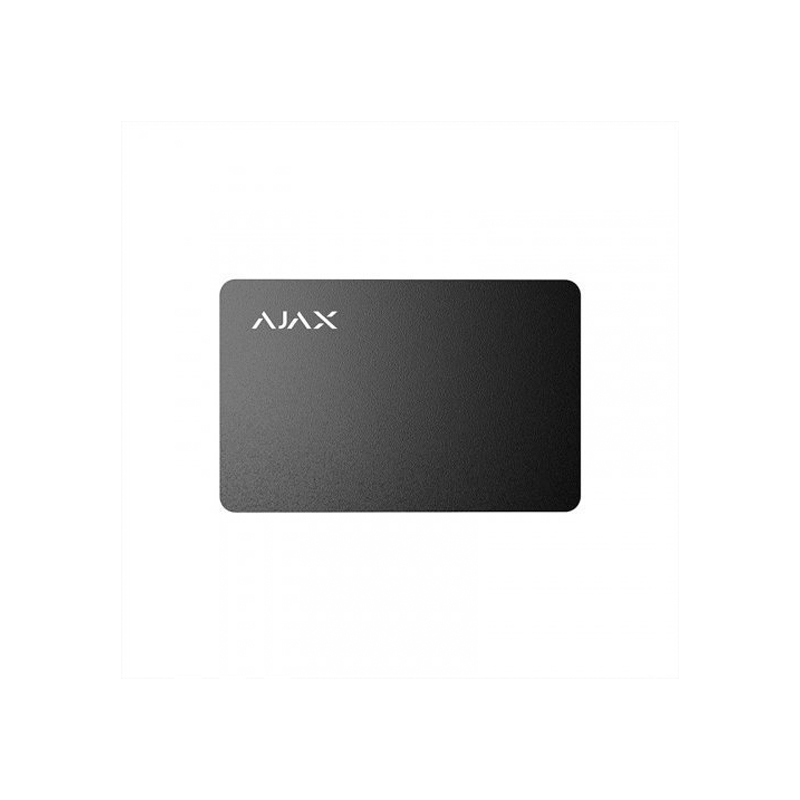 Ajax Pass черный (комплект 10 шт.) Защищенная бесконтактная карта для клавиатуры