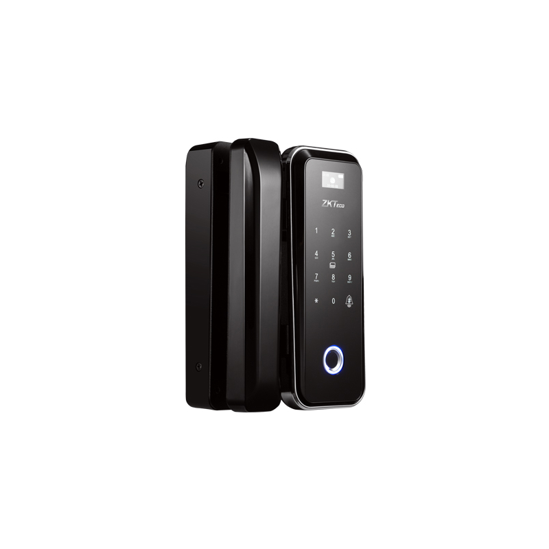 ZKTeco GL300W Беспроводной замок для стеклянных дверей с функцией Wi-Fi (Finger-ID + Mifare)